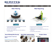 Tablet Screenshot of burstek.com